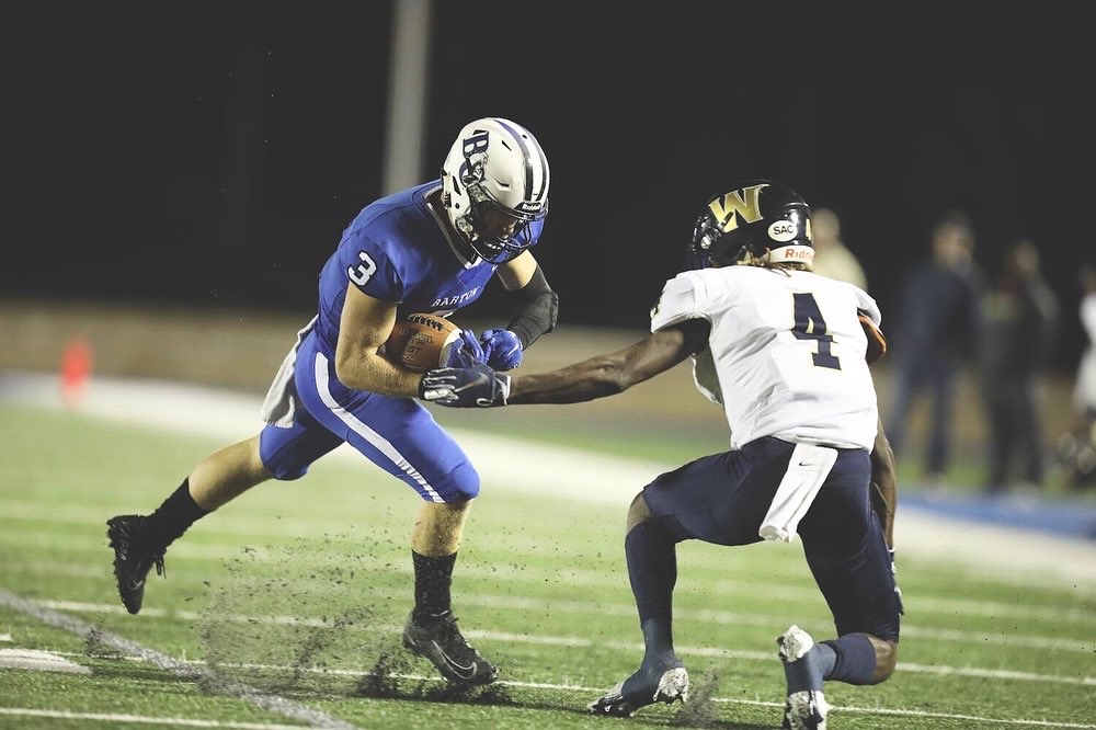 Barton College game action